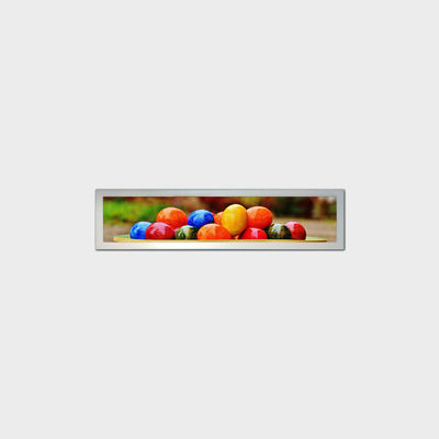 13.8 polegadas Tipo de barra LCD 1920 * 358 LVDS 700nits Bus Publicidade Screen