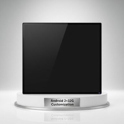 Tipo quadrado personalização de Android 2+32G do apoio da exposição de TFT do brilho alto de 29,4 polegadas