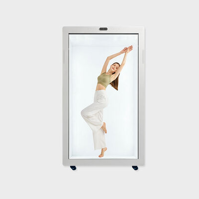 Máquina transparente da exposição do LCD de 75 polegadas com função 2160*3840 Win10 do toque
