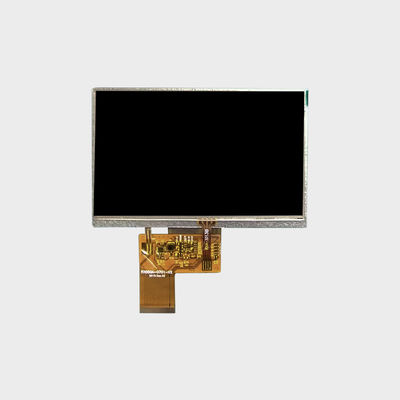 Display LCD RGB de tamanho médio e pequeno de 5,0 polegadas 800×480 600Nits para dispositivos portáteis
