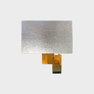 Display LCD RGB de tamanho médio e pequeno de 5,0 polegadas 800×480 600Nits para dispositivos portáteis