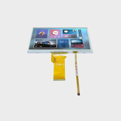 7.0 polegadas Mediano e pequeno LCD Display 800×480 RGB 250 Nits Screen