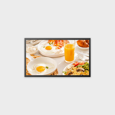 Máquina de publicidade TFT LCD de 27 polegadas com solução de sistema Android11.0