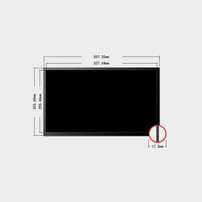 Display TFT de 23,8 polegadas LCD de alta confiabilidade para painéis de instrumentos externos