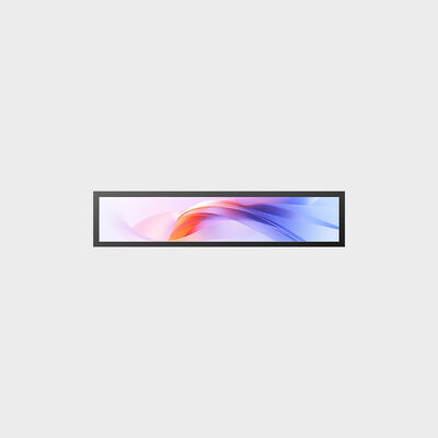 Tipo etiqueta do corte de 23,9 polegadas do supermercado do apoio da relação de contraste do monitor de TFT LCD 3000:1