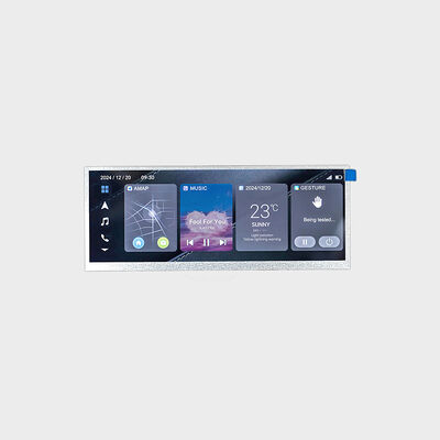 Visor LCD TFT tipo barra de 9 polegadas para interface de controle de eletrodomésticos inteligentes