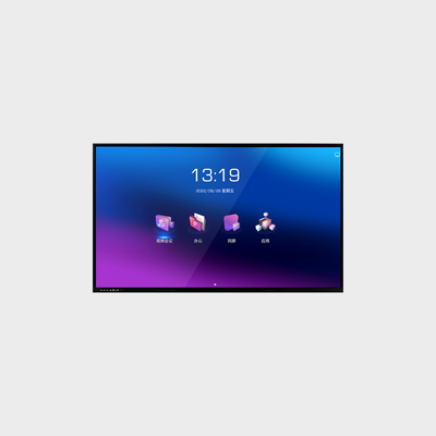 Máquina de conferência multifuncional de 65 polegadas com solução de exibição de resolução 4K