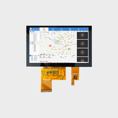 5.0 polegadas Mediano e Pequeno LCD Display 800×480 RGB 500 Nits Display Com Painel Touch