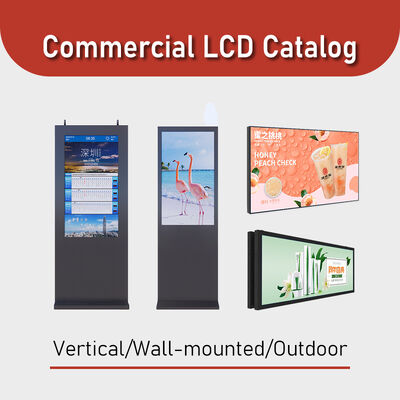 Catálogo de máquinas LCD comerciais e máquinas LCD concluídas