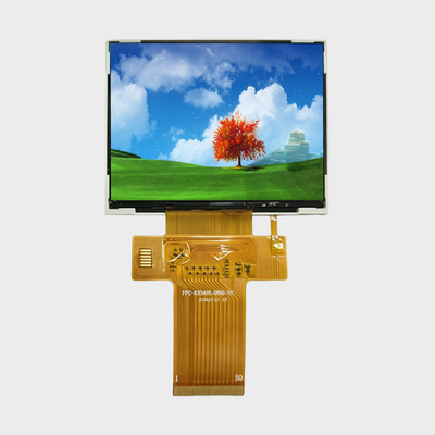 3.5 Inch Small LCD Solution With 320*240 RGB Interface Support Brightness Customization