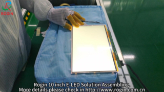LCD de alto brilho de nível industrial para solução de 10,1 polegadas