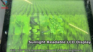 Exposição legível do LCD da luz solar de 19 polegadas 800 lêndeas